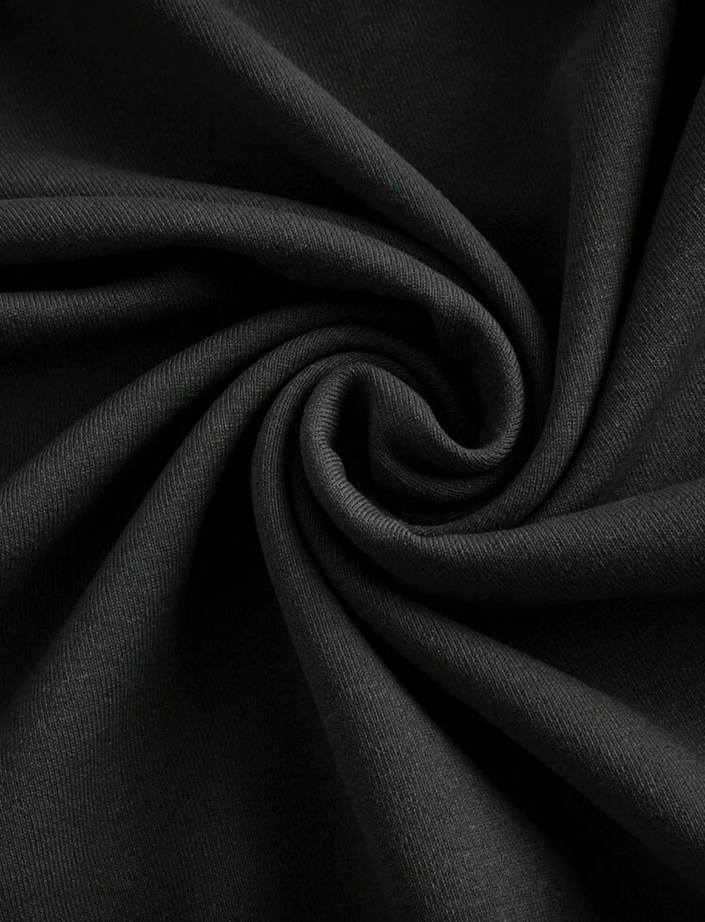 Robe Longue Noire Moulante Bretelles Fines - Col V